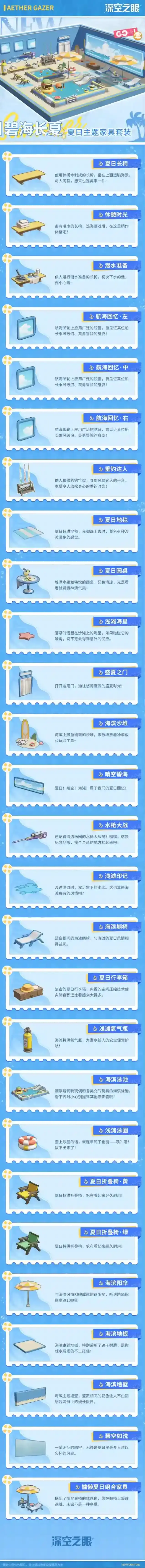 深空之眼 游园街|「龙偃夜明」版本新增家具展示