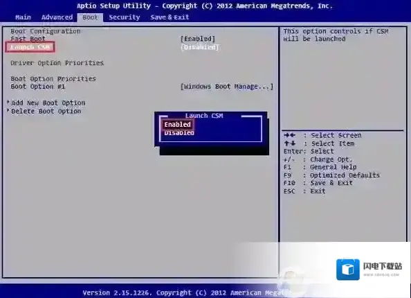 Aptio Setup Utility BIOS设转置U盘启动教程