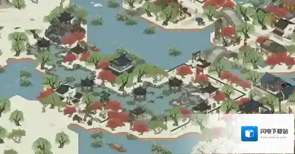 江南百景图聆听内心的主旋律怎么连 划线过关攻略