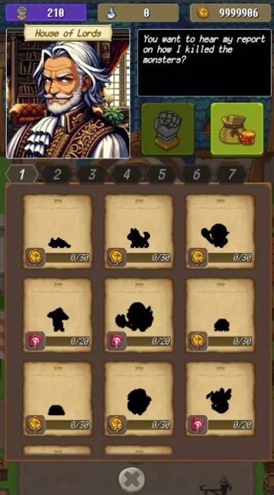 砍杀王国宝藏之王和无尽地牢手游截图1