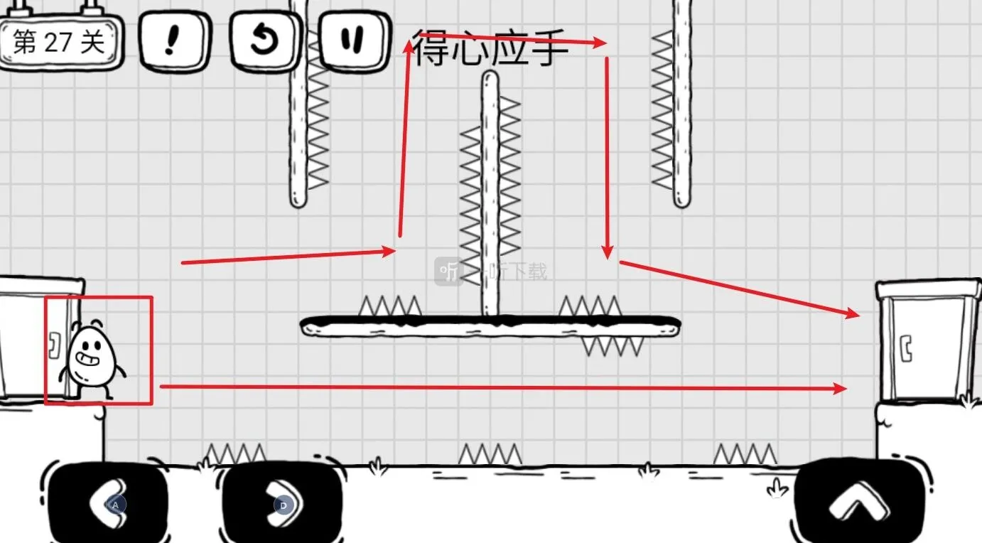 茶叶蛋大冒险得心应手怎么过 第27关通关攻略