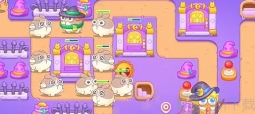 保卫萝卜4在中间