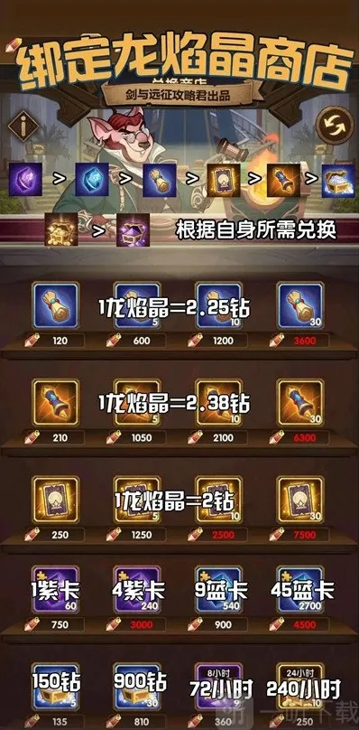 剑与远征战利品