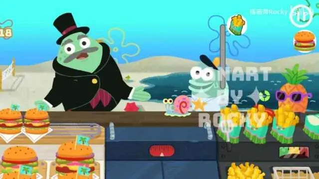 蟹堡王传奇西部篇出餐