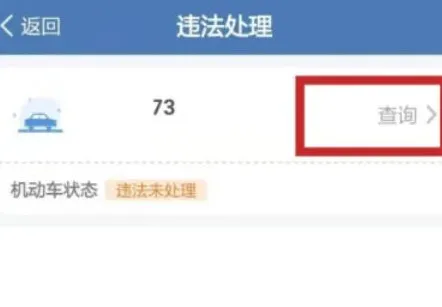 交管12123违法处理