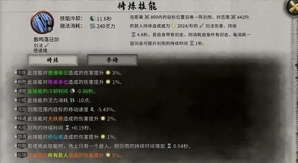鬼谷八荒悟性