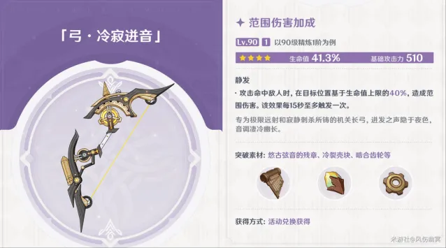 《原神》冷寂迸音适配角色全攻略