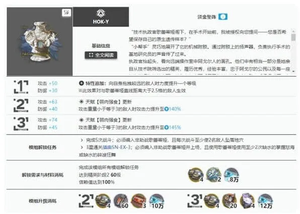 明日方舟歌蕾蒂娅二模模组任务全解析