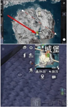 《和平精英》极光堡位置指南分享