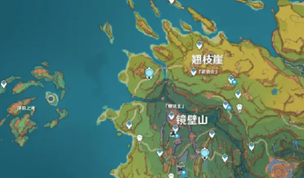 《原神》5.2新地图什么样：镜壁山翘枝崖爆料