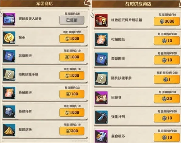 《向僵尸开炮》：军团商店兑换推荐指南