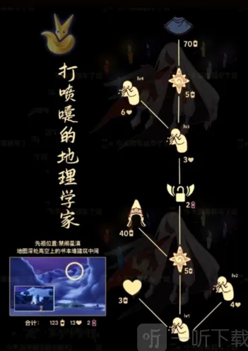 《光遇》打喷嚏的地理学家在哪攻略