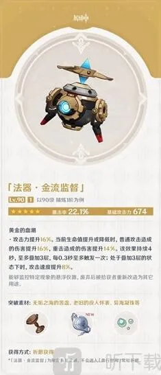 《原神》金流监督武器角色搭配