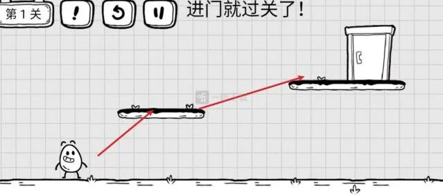 《茶叶蛋大冒险》第一关进门就过关了通关攻略