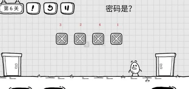 《茶叶蛋大冒险》密码是什么 第六关怎么过详解