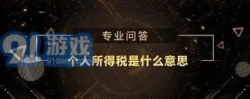 个人所得税是什么意思