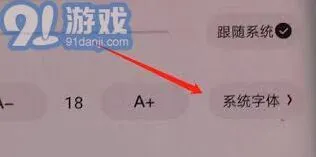 书阅字体大小