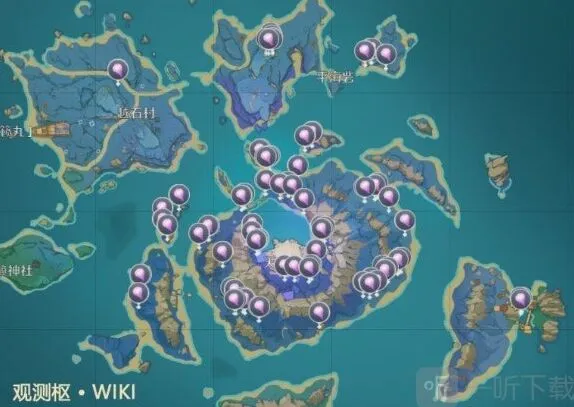 《原神》天云草实采集路线分享