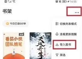 番茄小说如何将本地书籍导入软件指南