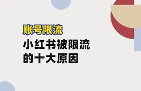 《小红书》聚光投放被限流的原因教程