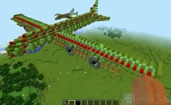 我的世界无限轰炸机制作方法
