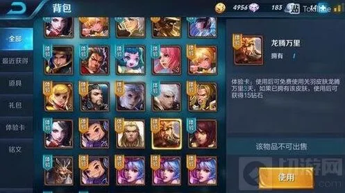 王者荣耀关羽新年限定龙腾万里售价多少