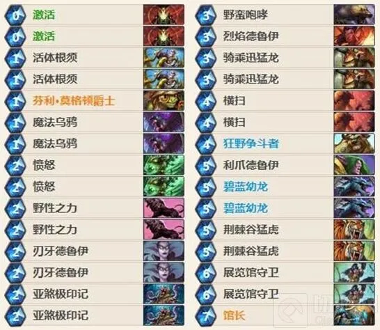 炉石传说标准卡组攻略技巧分享