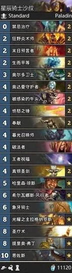 《炉石传说》奶骑分享：大后期控场骑士卡组