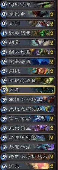 炉石传说爆牌贼卡组玩法分享