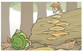 旅行青蛙树林中找栗子明信片获取攻略