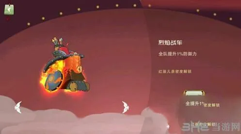 闹闹天宫烈焰战车效果怎么样 防御加成介绍
