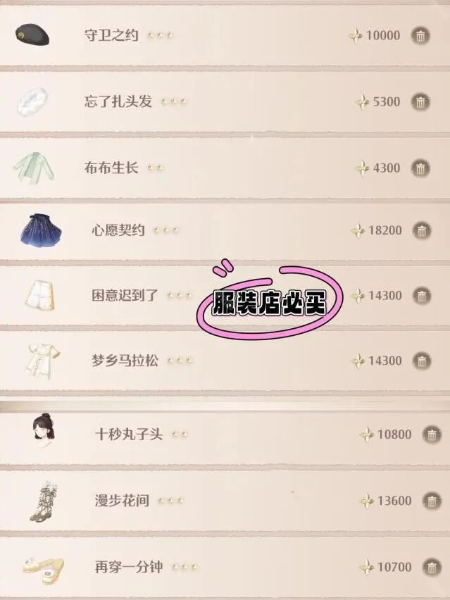 无限暖暖一览