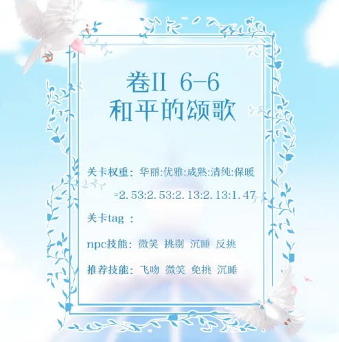 奇迹暖暖第二卷6-6高分S评价教程