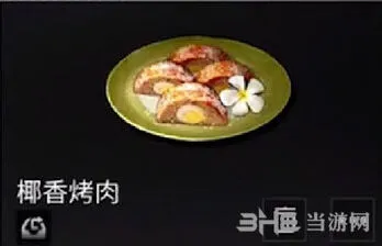 《明日之后》椰香烤肉材料与效果详解
