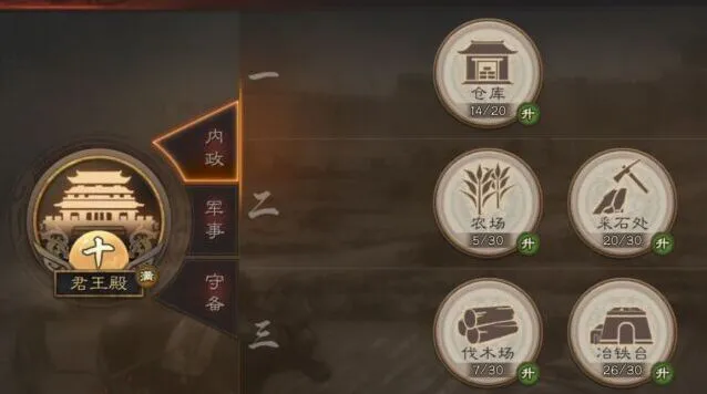 三国志战略版建筑功能升级收益