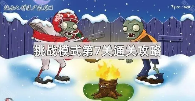 植物大战僵尸杂交版第7关挑战通关攻略详解