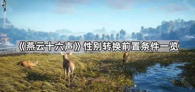 《燕云十六声》性别转换条件一览