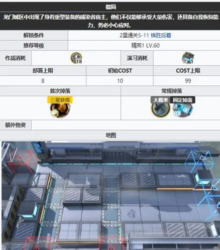 明日方舟第六章第一关低配打法教程