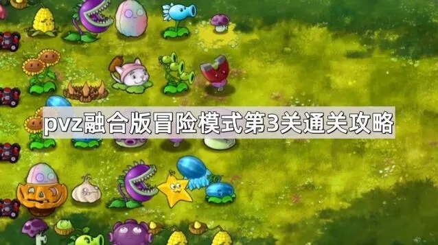 《植物大战僵尸》冒险第3关详细攻略