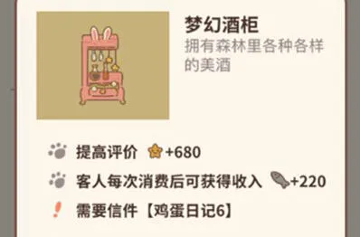 《动物餐厅》梦幻酒柜解锁教程