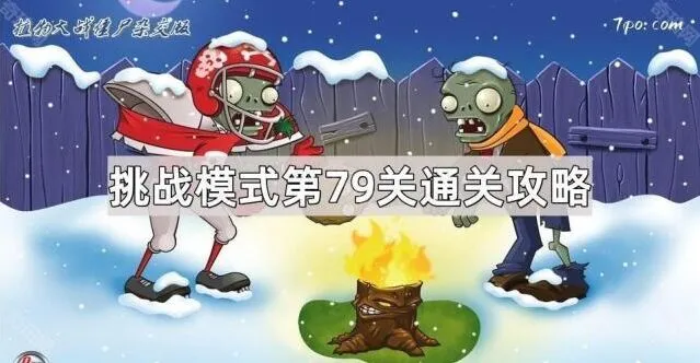 植物大战僵尸杂交版挑战79关攻略教程