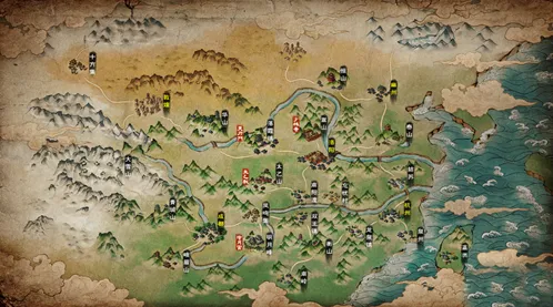 烟雨江湖明月山全资源点坐标攻略
