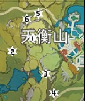 原神天衡山岩神瞳全部位置攻略