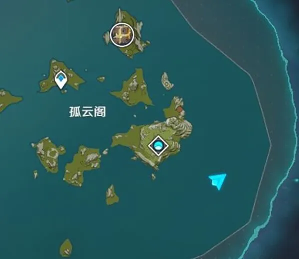 原神死兆星号位置与登船指南