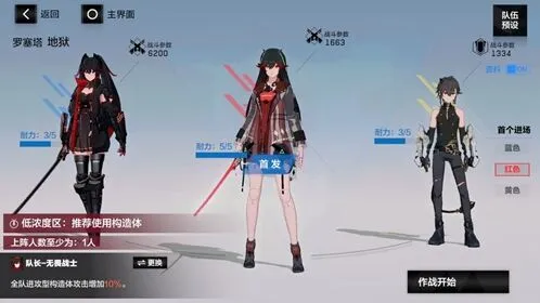 战双帕弥什冰队阵容配置全指南 角色意识搭配方案