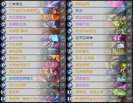 炉石传说宇宙术
