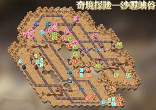 《剑与远征》沙霾峡谷通关流程详解