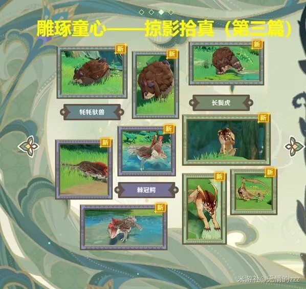 原神动物行为拍摄全流程
