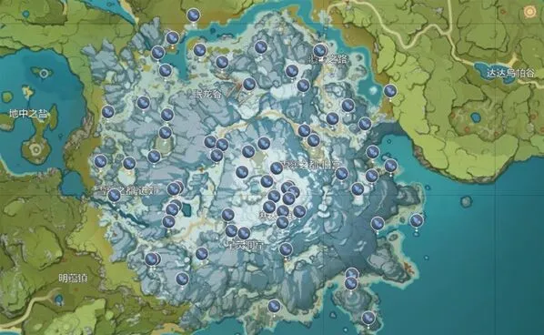 原神星银矿石分布位置采集路线详细介绍