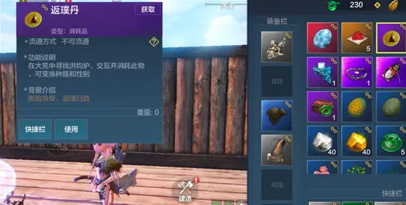 妄想山海洪钧炉与返璞丹更换技巧